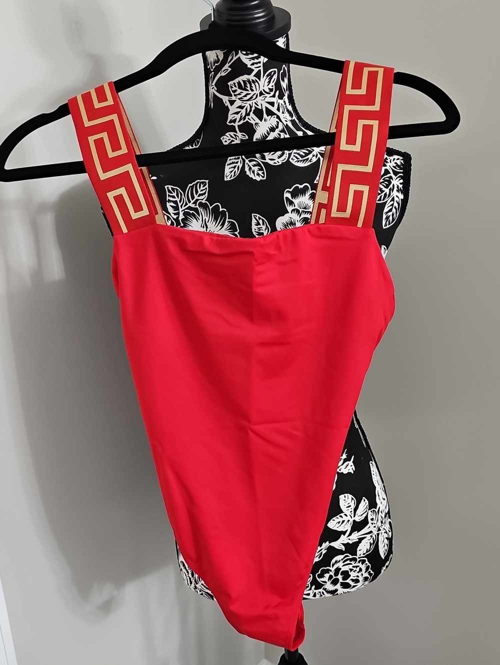 Versace Greca Border One Piece Swimsuit - Picture 8 of 9